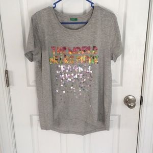 United Colors of Benetton Gray T-Shirt